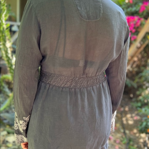 Johnny Was Cupra Rayon Embroidery Tunic - Picture 6 of 11